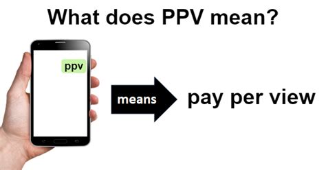 ppv meaning of|PPV definition and meaning 